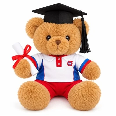 Abschluss-Teddybär-Plüschtier